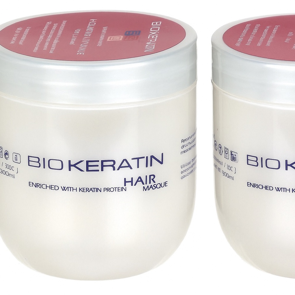 Bio Keratin Hydrating Hair Masque – 16.9 fl oz set